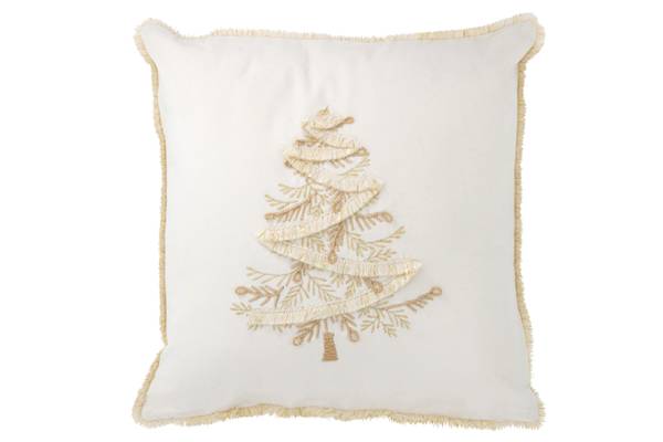 Kissen SHGO Weiß - Textil - 45 x 12 x 45 cm