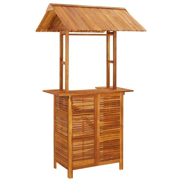 Tuinbarset 3015845-3 set van 5 bruin - acacia - 113 x 217 x 106 cm