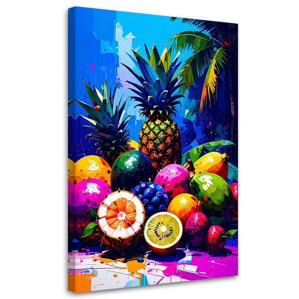 Canvas schilderij Fruit 80 x 120 cm
