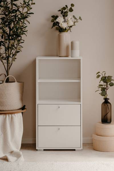 Regal Fyn Typ B Weiß