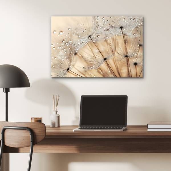 METALLBILD Löwenzahn 60 x 40 cm