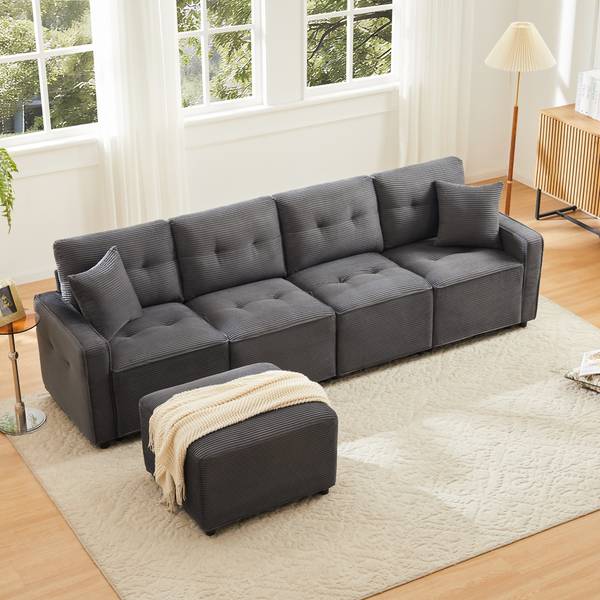 Ecksofa CHANGE Ⅳ Grau
