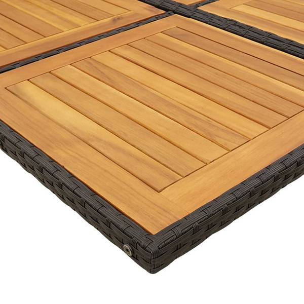 Garten-Essgruppe 3033274-7 (17-teilig) Schwarz - Creme