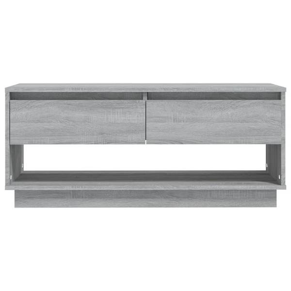 TV-Schrank D521 Grau - Holzwerkstoff - 41 x 44 x 102 cm