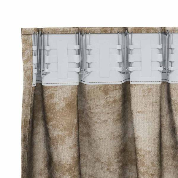 Vorhang 3044629-4 2er Set Champagne - Profondeur : 260 cm