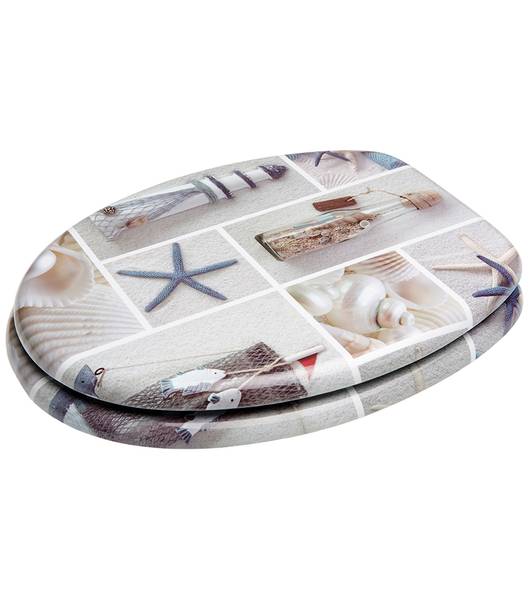 WC-Sitz Meeresbrise Tiefe: 47 cm