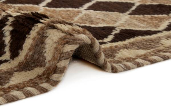 Teppich Gabbeh XXXII Gelb - Wolle - 118 x 1 x 188 cm