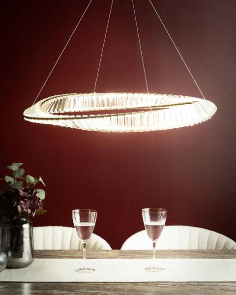 Hanglamp ROSENDE goud - metaal - 79 x 120 x 79 cm