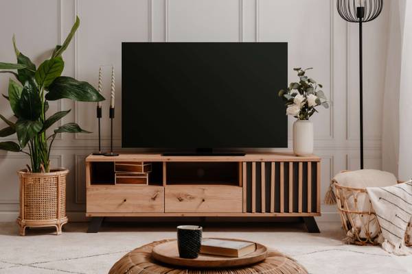 TV-Board Medan 3406 Braun - Holzwerkstoff - 44 x 138 x 40 cm