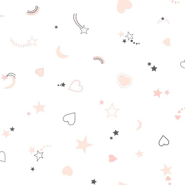 Parure de lit enfant HYPNO Rose foncé - Fibres naturelles - 1 x 140 x 200 cm
