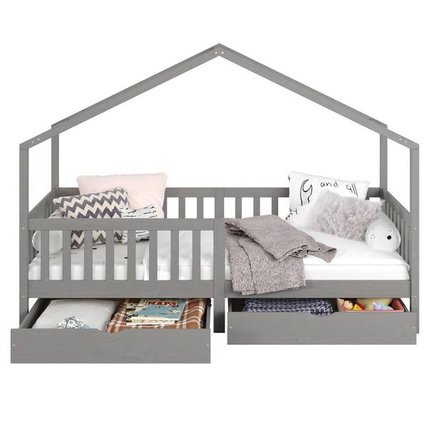 ELEA huisbed grijs