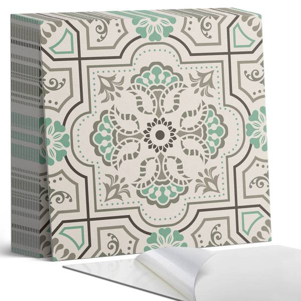 Vinylfliese GeomMotive 20er-Set 20 x 20 cm