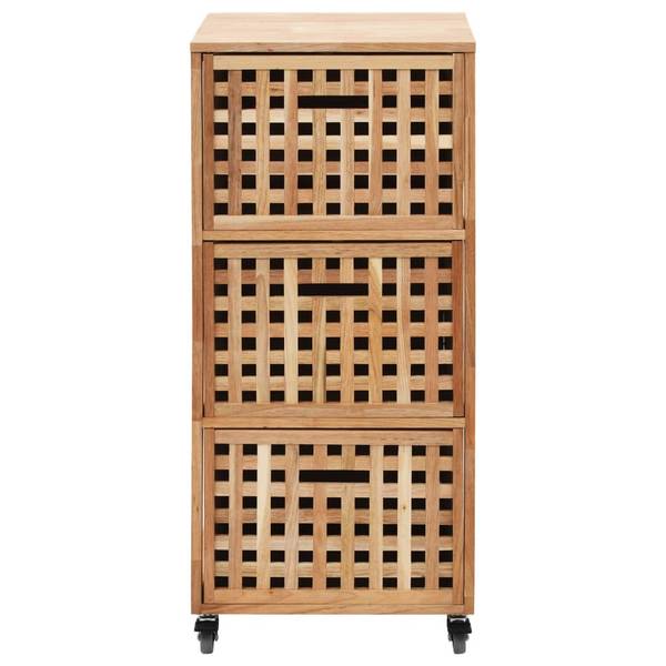 Armoire de rangement 247601 Marron - Bois massif - 41 x 91 x 41 cm