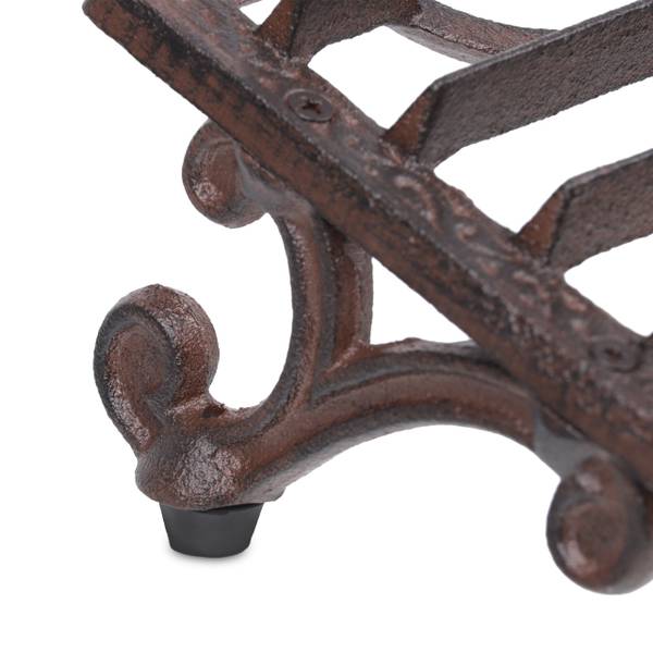 Schuhabstreifer Gusseisen Braun - Gusseisen - 34 x 12 x 23 cm