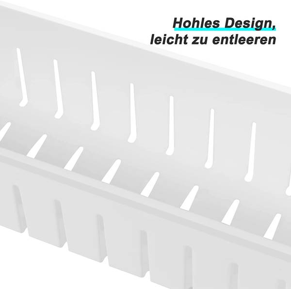 Küchenregal Nele Weiß - Polypropylen - 54 x 102 x 13 cm