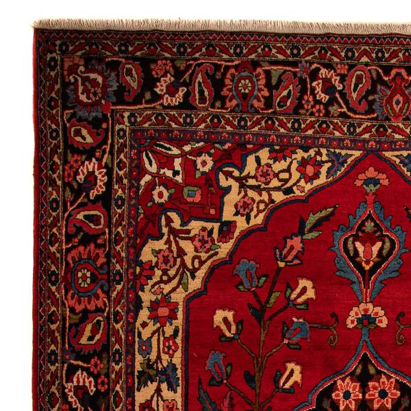 Orientteppich Nomadic Rot - Wolle - 228 x 1 x 400 cm