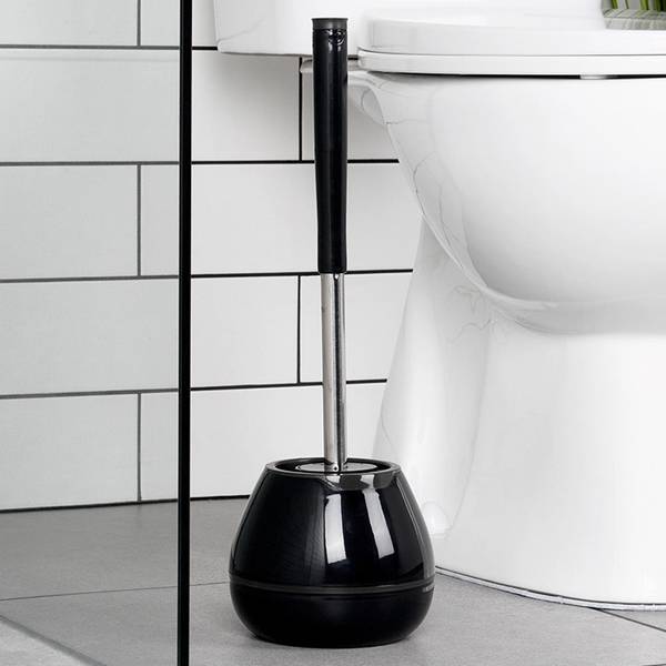 Toilettenbürste 65027 Schwarz - Kunststoff - 15 x 15 x 16 cm