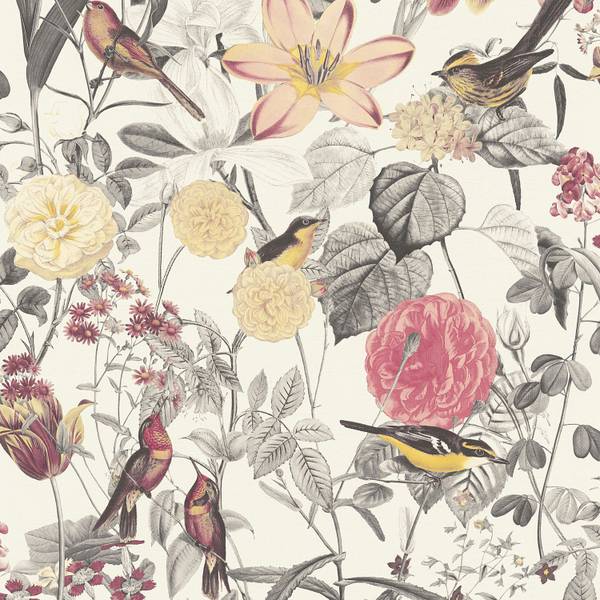 Vliestapete 372761-GU Rot - Kunststoff - 53 x 1 x 1005 cm