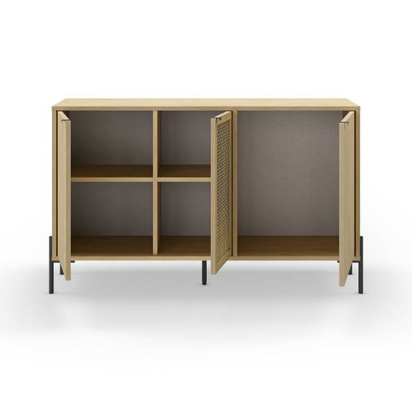 Sideboard INCA Braun - Holzwerkstoff - 40 x 80 x 120 cm