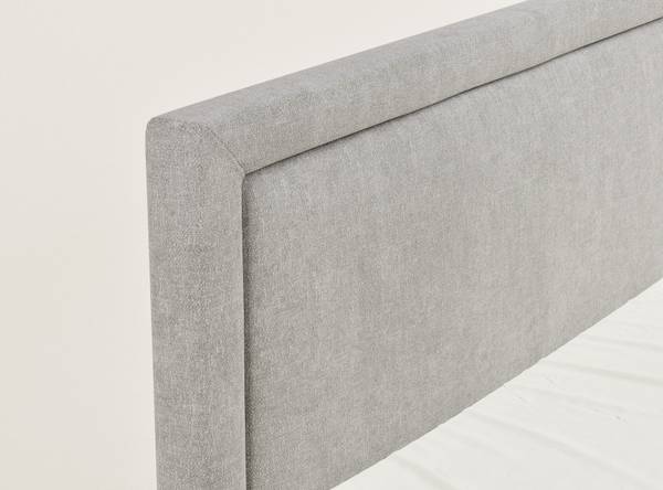 Boxspring Fresco beige - grijs - Ligoppervlak breedte: 140 cm