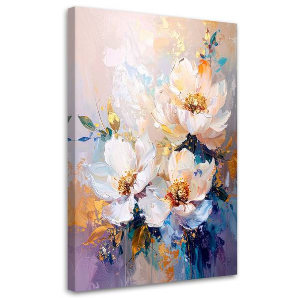 Wandbild Blumen 70 x 100 cm