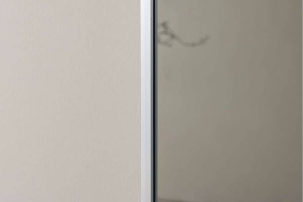 Ganzkörperspiegel Dalton Silber - Glas - 67 x 220 x 3 cm