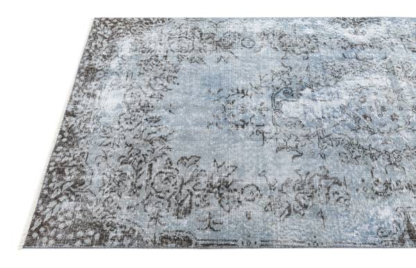 Vloerkleed Ultra Vintage DCXCVIII blauw - wol - 99 x 1 x 216 cm