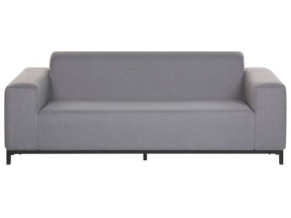 Tuinsofa ROVIGO zwart - grijs