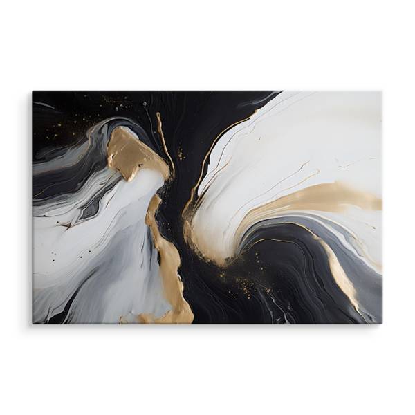 Leinwandbild Marmor moderne Muster 120 x 80 x 80 cm