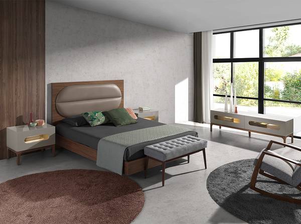 Bank 5107 Grau - Flachgewebe - Polyester - Webstoff - 100 x 45 x 40 cm