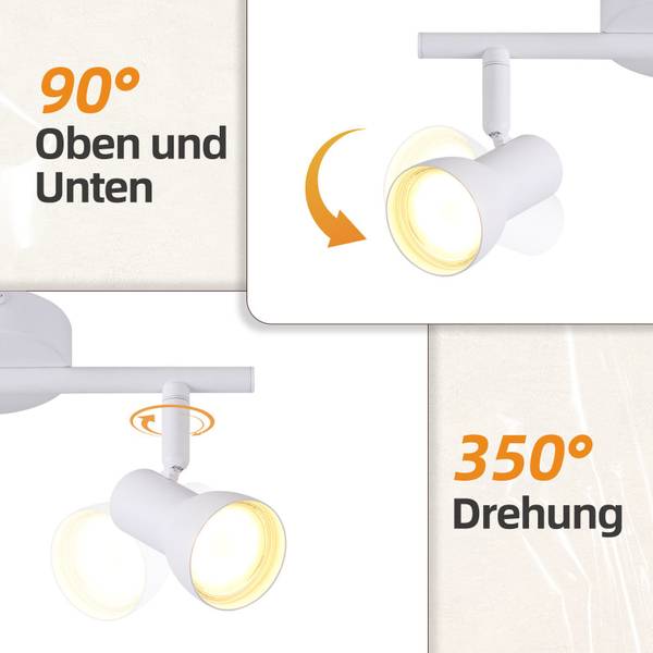 spot plafond LED Ighvxt Blanc