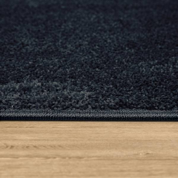 KURZFLORTEPPICH 200/200 cm Porto 890 Marineblau - 200 x 200 cm