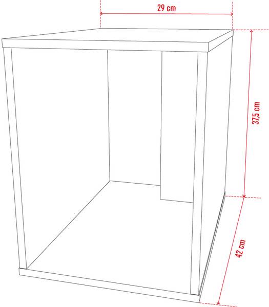 Box groß INTO Eiche