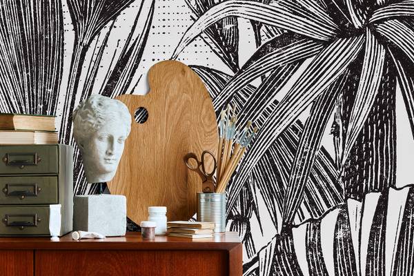 Panorama-Tapete Submarine Multicolor - 288 x 288 cm