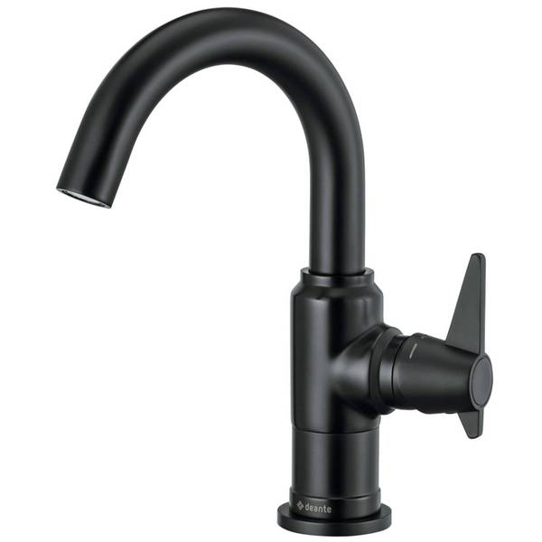 Waschtischarmatur TEMISTO-30-25 Schwarz - Messing - 5 x 23 x 17 cm