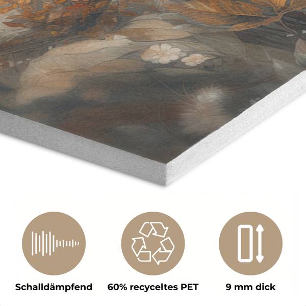 AKUSTIKBILD Löwe 80 x 60 cm