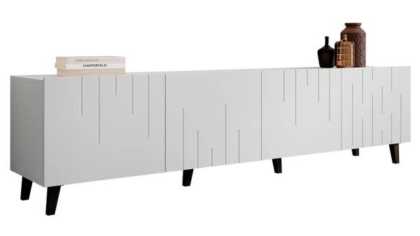 TV-Lowboard Bari Weiß