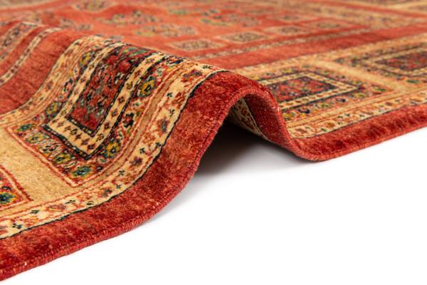 Tapis Kashkuli LVI Rouge - Laine - 146 x 1 x 187 cm