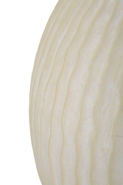 Vase Icicle Beige - Résine - 37 x 38 x 37 cm
