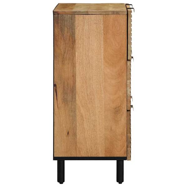 Sideboard 3043525 (2er Set) Braun - Mango - 60 x 75 x 33 cm