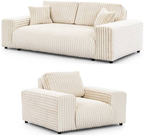 Bankstel Mollis (3-1) beige