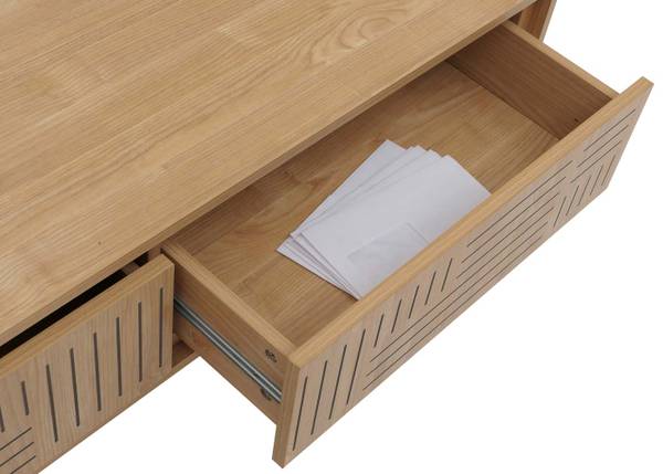 Couchtisch O33 Beige - Holzwerkstoff - Holz teilmassiv - 120 x 40 x 60 cm