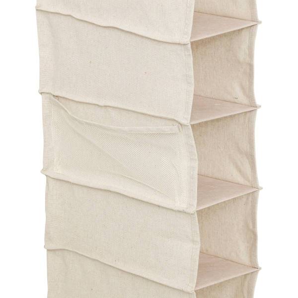 Schuhaufbewahrung GROOMY Beige - Papier - 15 x 128 x 29 cm