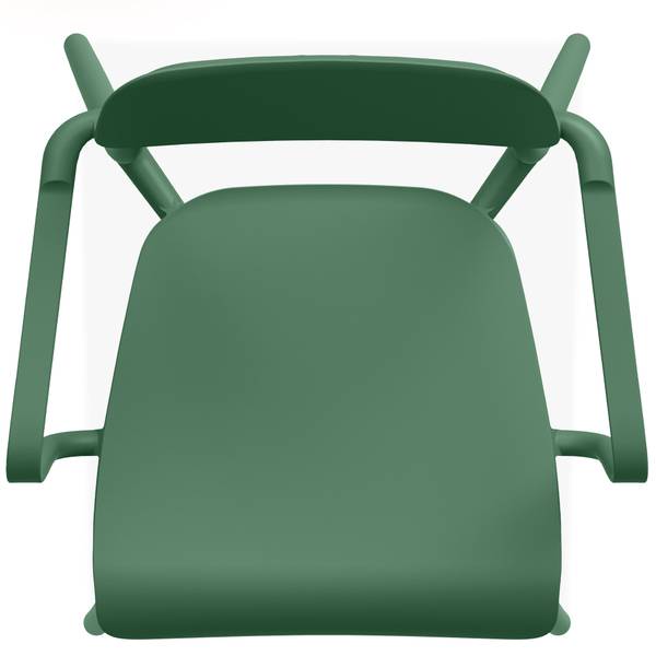 Gartenstühle GALIO B 4er Set Grün - 4er Set