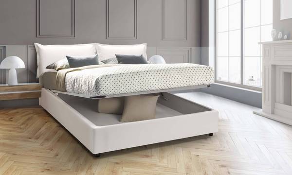 Doppelbett Michela Weiß