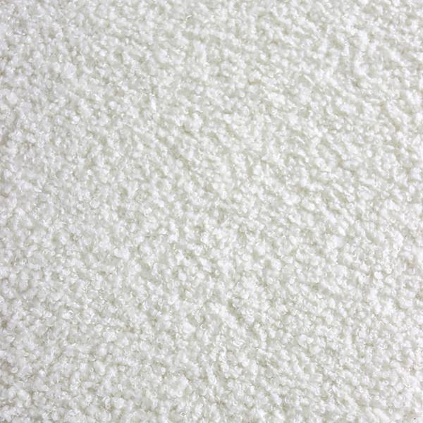 Sitzbank STORIANO Weiß - Strukturstoff - Polyester - Kernbuche - 47 x 43 x 82 cm