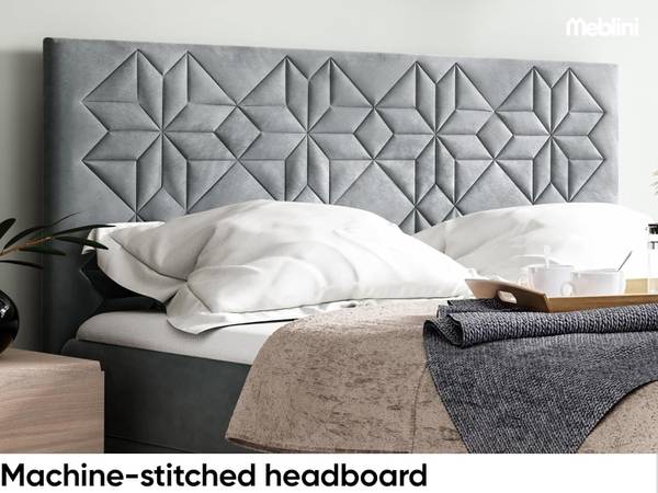 Boxspringbett BORGIO H4 Dunkelgrau