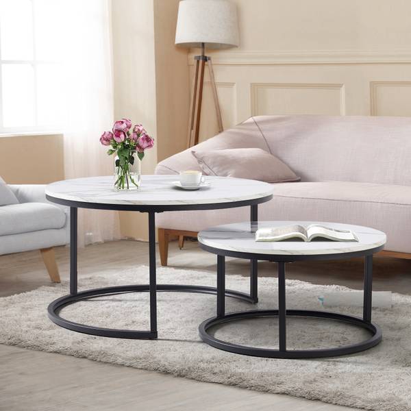 Couchtisch ZY-002 Schwarz - Gold