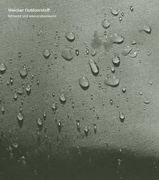 Outdoorkissen Das Ruhepolster 2tlg. Grün - Textil - 50 x 30 x 6 cm