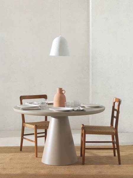 Stoelen 11593 set van 4 bruin - massief hout - 51 x 83 x 44 cm
